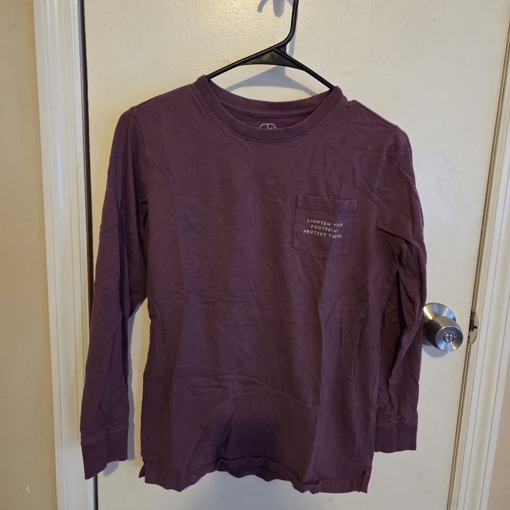 Ivory Ella Purple Long Sleeve Tee - Picture 2 of 5